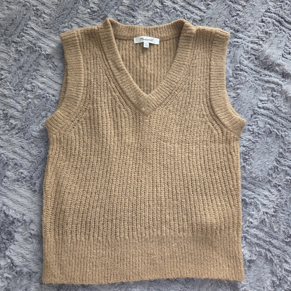 Madewell Sweaters - Madewell Women's V Neck Sweater Vest XXS